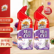 威王  炫白洁厕净500g*4瓶