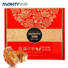 米旗 情满中秋广式月饼9饼5味550g
