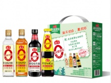 海天 生抽500ml+蚝油545g+料酒450ml+米醋450ml礼盒