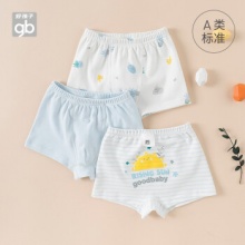 Goodbaby好孩子 儿童纯棉内裤3条