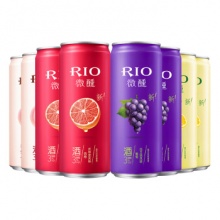 锐澳（RIO）微醺系列 3度 330ml*8罐（4种口味）