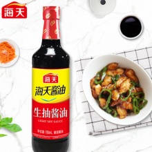 海天生抽酱油750ml