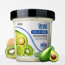  新希望 低脂活润大果粒 牛油果+青柠+猕猴桃 370g*2 