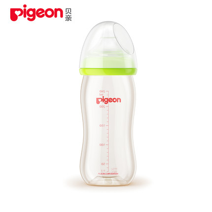 Pigeon 贝亲 PPSU奶瓶 240ml 配L码奶嘴