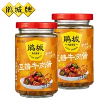 鹃城牌 泡椒味牛肉酱 200g*2瓶