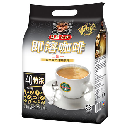 益昌老街 速溶原味咖啡粉800g40条