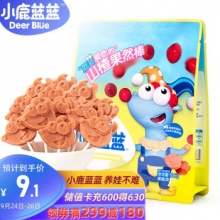 小鹿蓝蓝 山楂棒棒糖106g