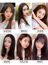韩金靓 梳彩染发剂植物染发膏200ml