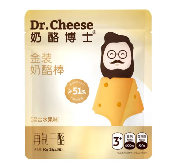奶酪博士 金装儿童奶酪棒90g