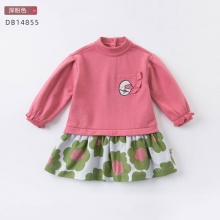 戴维贝拉 女童连衣裙衣服