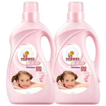 妈妈壹选 衣物护理柔顺剂樱花1060ml *2瓶