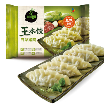 bibigo 必品阁 鲜菜猪肉王水饺 600g