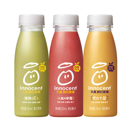 innocent天真混合口味果汁饮料250ml*3