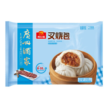 广州酒家利口福 叉烧包 750g 20个