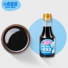 小鹿蓝蓝 宝宝无添加减盐有机酱油150ml