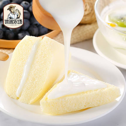 休闲农场    三明治蒸蛋糕500g*2箱