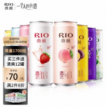 锐澳 预调鸡尾果酒 微醺 330ml*10罐