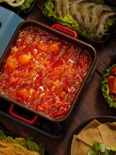 渝冬来    正宗重庆牛油老火锅底料256gx2袋
