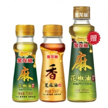 金龙鱼   花椒油100ml+70ML花椒油+70ML芝麻香油