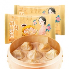 狗不理 鲜肉灌汤包传统猪肉包 600g 24只