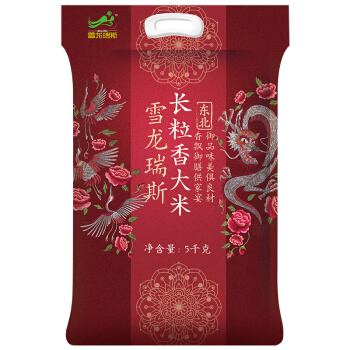 雪龙瑞斯 长粒香大米 5kg