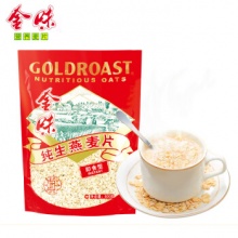 金味 纯生燕麦片【袋装】600g