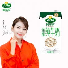 阿尔乐 全脂纯牛奶1L*6