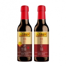 李锦记    锦珍生抽500ml+锦珍老抽500ml
