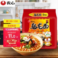 农心乌龙面拉面 方便面 120g*5包