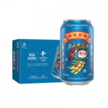 燕京10度冬奥鲜啤330ml*24听