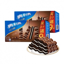 奥利奥 巧克力味威化饼干460.8g*2盒