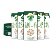 Arla阿尔乐 全脂纯牛奶200ml*24盒