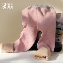 顶瓜瓜 儿童一体绒保暖裤