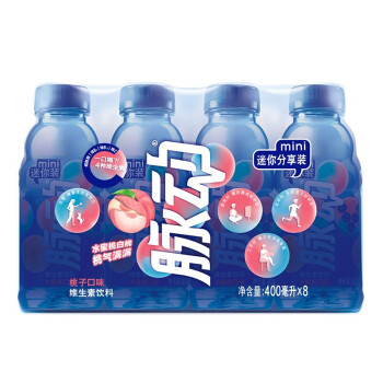 脉动 桃子口味400ML*8瓶