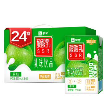 蒙牛 酸酸乳 原味250ml×24