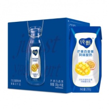 蒙牛   纯甄 常温风味酸牛奶 芒果百香果口味200g*16 盒