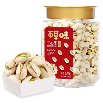 百草味  盐焗味开心果500g