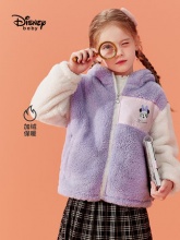 迪士尼 女童羊羔绒外套