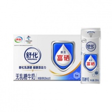 伊利 舒化无乳糖富硒牛奶220ml*12盒