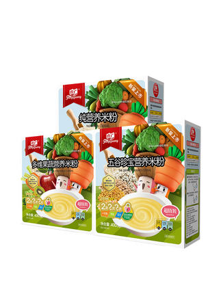 方广  宝宝营养辅食米粉400g*3盒