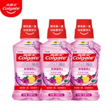高露洁  贝齿鲜果薄荷漱口水 250ml×3