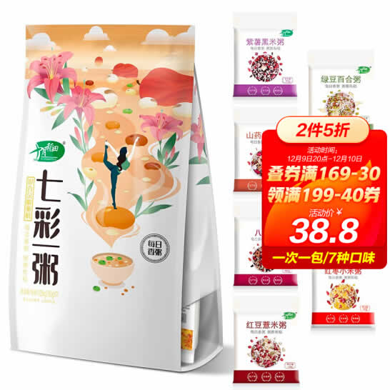 十月稻田 七彩一粥1.05kg 