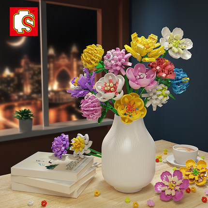森宝  花束积木