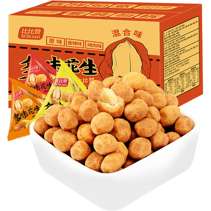 比比赞多味花生米500g