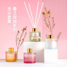 名创优品 藤条无火香薰3瓶