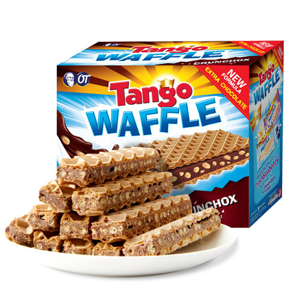 tango印尼进口夹心威化饼干共240g