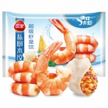 三全 私厨水饺超级虾皇饺360g 