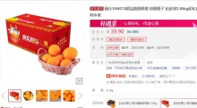 京觅 赣南脐橙铂金果 净含量2.85kg