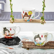 共禾京品 复古马克杯500ml