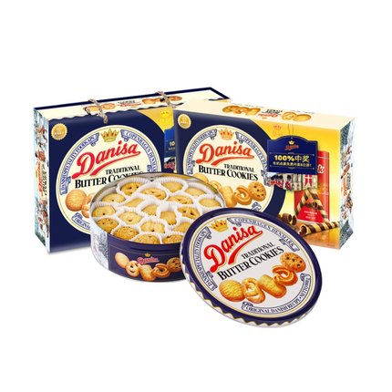 Danisa 皇冠丹麦曲奇 饼干 原味 888g